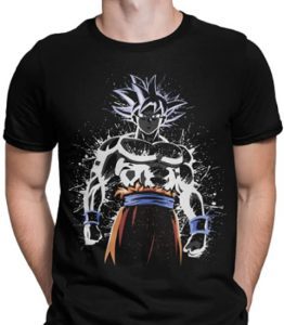 Camiseta De Goku Ultra Instinto De Dragon Ball Z