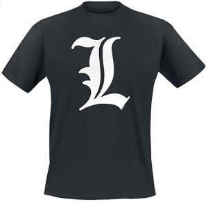 Camiseta De L ClÃ¡sica De Death Note