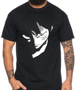 Camiseta De Luffy Face