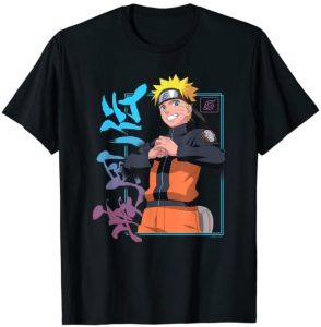 Camiseta De Naruto En Acción