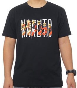 Camiseta De Naruto Letras