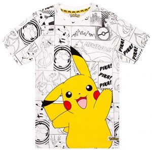 Camiseta De Pikachu Gamer De Pokemon
