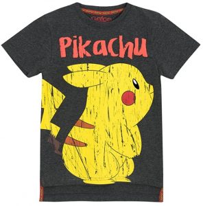 Camiseta De Pikachu De Pokemon
