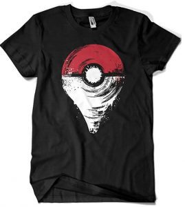 Camiseta De Pokeball De Pokemon