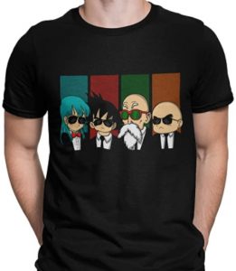 Camiseta De Reservoir Dogs De Dragon Ball Z