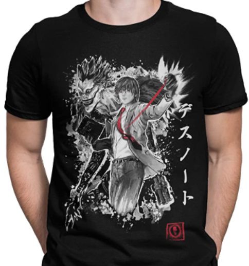 🥇Camisetas de Death Note 🥇 - Universo de animes