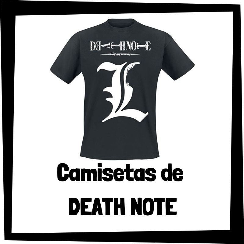 🥇Camisetas de Death Note 🥇 - Universo de animes