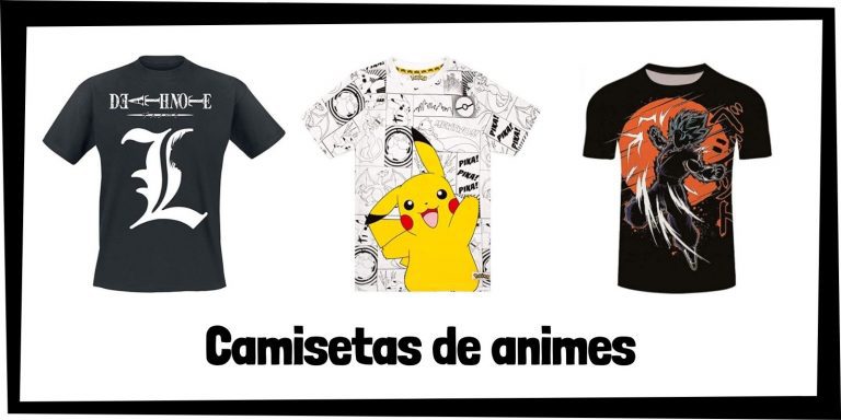 Camisetas de animes y mangas - Merchandising de tu anime favorito