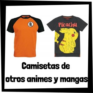 Camisetas de otros animes y mangas - Las mejores camisetas de My Hero Academia