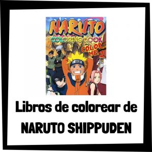 Libros de Naruto con dibujos para colorear