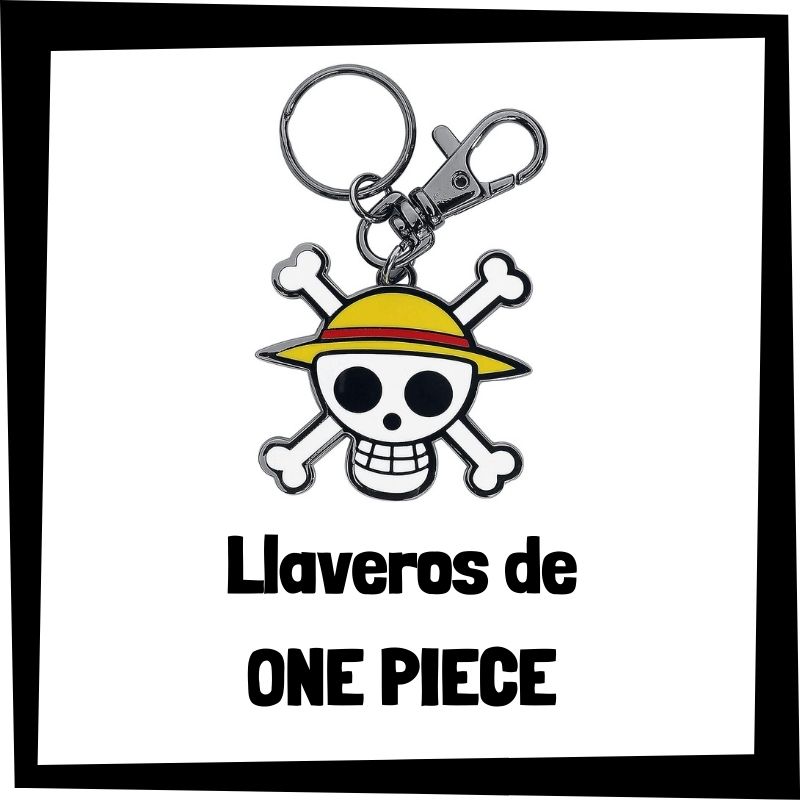 One Piece merchandising: tazas, pósters, llaveros, alfombrillas de