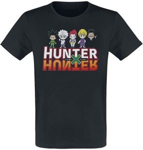 Camiseta De Hunter X Hunter Con Letras