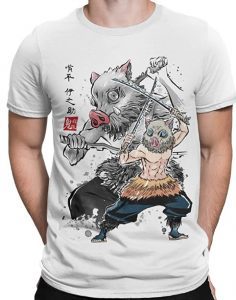Camiseta De Inosuke De Demon Slayer