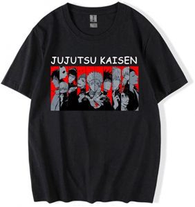Camiseta De Personajes De Jujutsu Kaisen