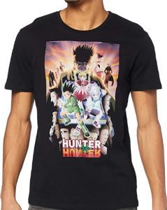 Camiseta De Póster De Hunter X Hunter Con Letras