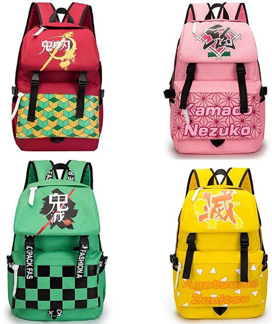  Mochilas De Demon Slayer Kimetsu No Yaiba Universo De Animes