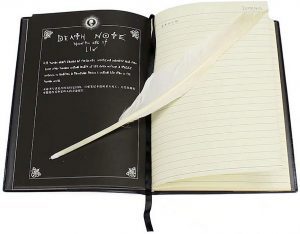 Cuaderno De Death Note Con Pluma