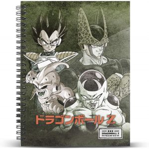 Cuaderno De Villanos De Dragon Ball Z