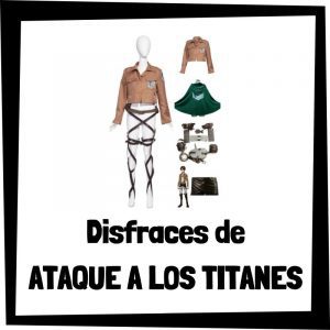 Disfraces de Ataque a los titanes - Los mejores disfraces de Attack on titan - Disfraz de Ataque a los titanes