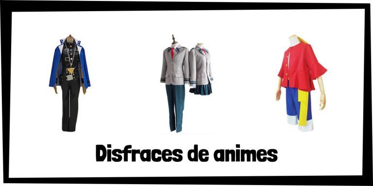 Disfraces de animes y mangas - Guía de productos de merchandising de animes