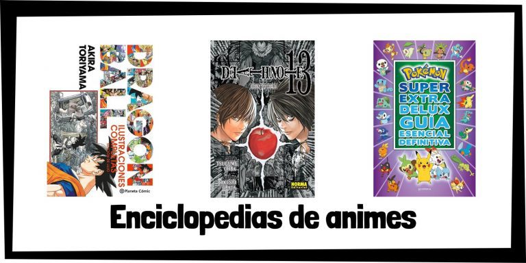 Enciclopedias de animes y mangas - Merchandising del anime