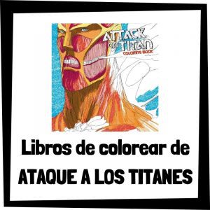 Libros de Ataque a los titanes con dibujos para colorear