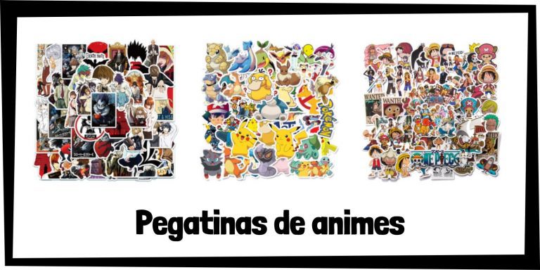 Pegatinas de animes y mangas - Guía de productos de merchandising de animes