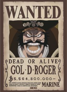 Póster De Gol D Roger Wanted