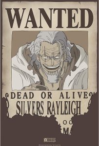 Póster De Silvers Rayleigh Wanted De One Piece