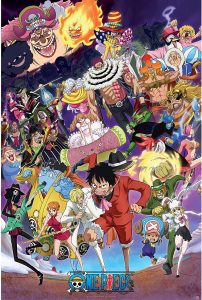 Póster De Personajes De One Piece
