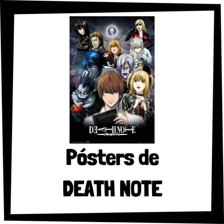 Lee m谩s sobre el art铆culo P贸sters de Death Note