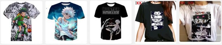 Camisetas De Hunter X Hunter De Aliexpress