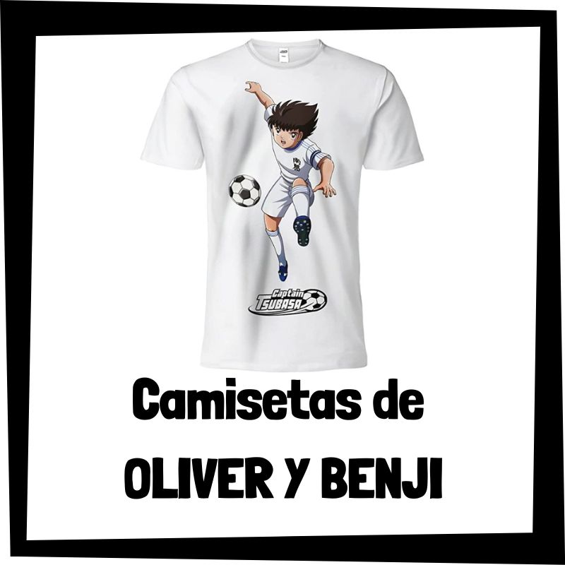Camiseta SIN Mangas Logo New Team Oliver Y Benji Tshirt