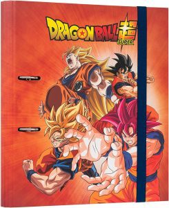 Carpeta De Anillas De Goku De Dragon Ball Z