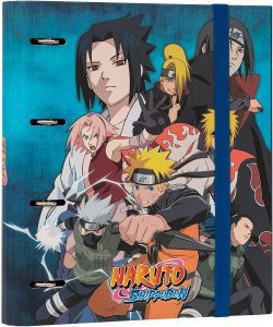 Carpeta De Anillas De Naruto