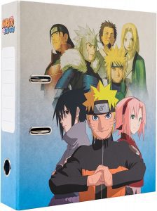 Carpeta De Anillas De Personajes De Naruto