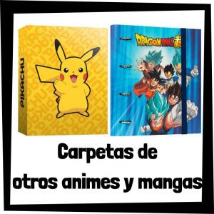 Carpeta de otros animes y mangas - Las mejores carpetas de Oliver y Benji