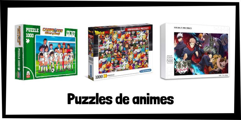 Puzzles de animes y mangas - Guía de productos de merchandising de animes