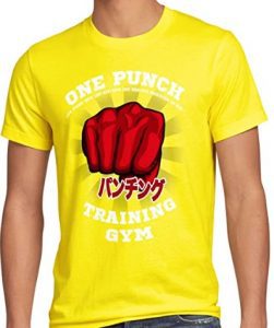 Camiseta De One Punch Saitama Gym