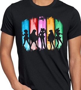 Camiseta De Conjunto De Sailor Moon