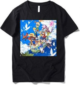 Camiseta De Serie De Digimon