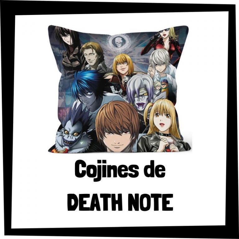 Lee mÃ¡s sobre el artÃ­culo Cojines de Death Note