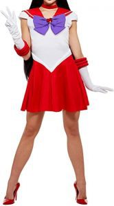 Disfraz De Sailor Marte Para Mujer