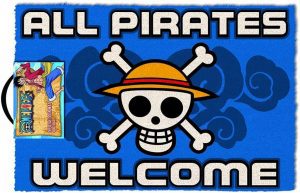 Felpudo De One Piece All Pirates Welcome