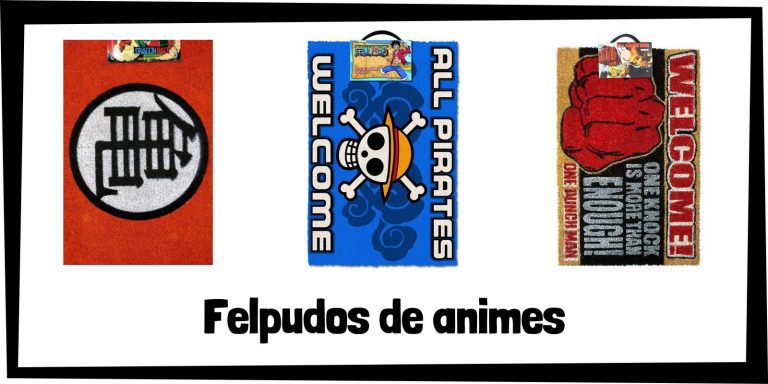 Felpudos de animes y mangas - Guía de productos de merchandising de animes