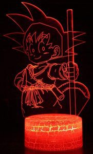 Lámpara De Goku Niño De Dragon Ball Z
