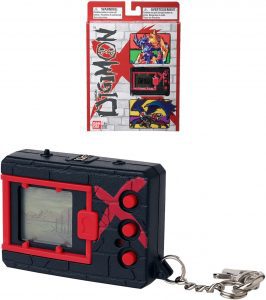 Llavero De Digimon De Bandai De Digimonx Negro Y Rojo