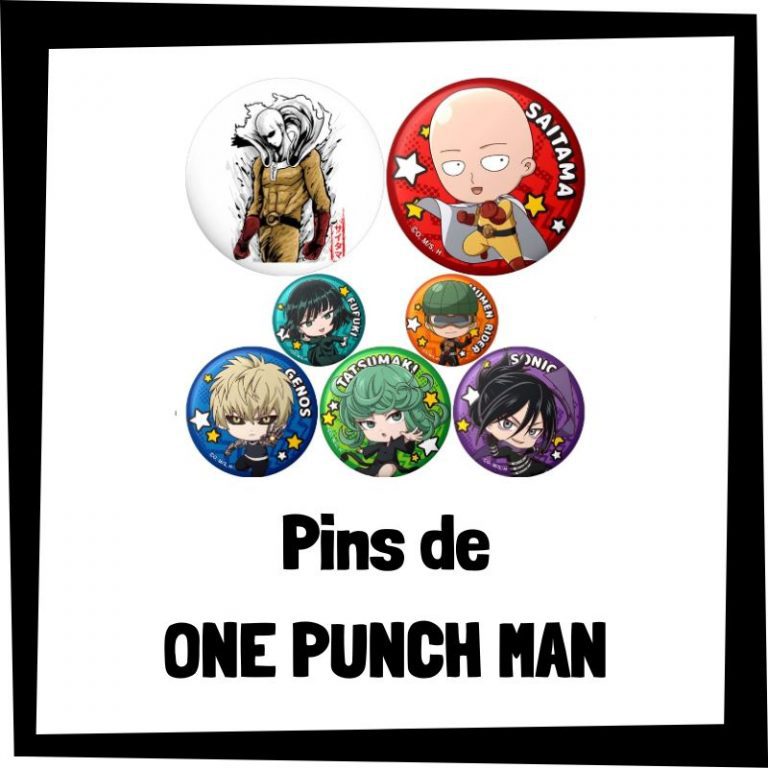 Lee mÃ¡s sobre el artÃ­culo Pins de One Punch Man