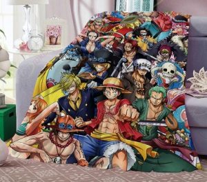 Manta De Personajes De One Piece