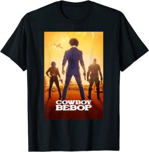 Camiseta De Poster De Cowboy Bebop